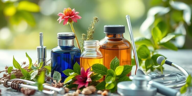 holistic medicine concept