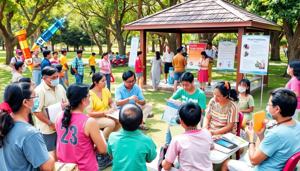 חינוך בריאות וחיסונים במניעת מחלות