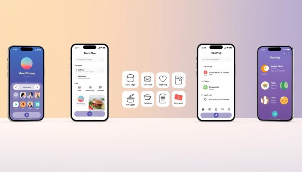 אפליקציות תכנון תפריט אפליקציות תכנון תפריט